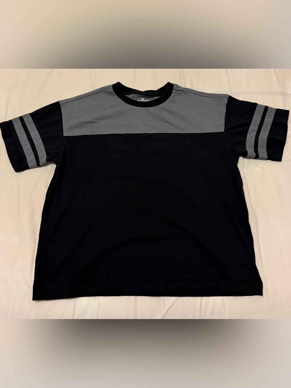 Two colorblock t-shirts